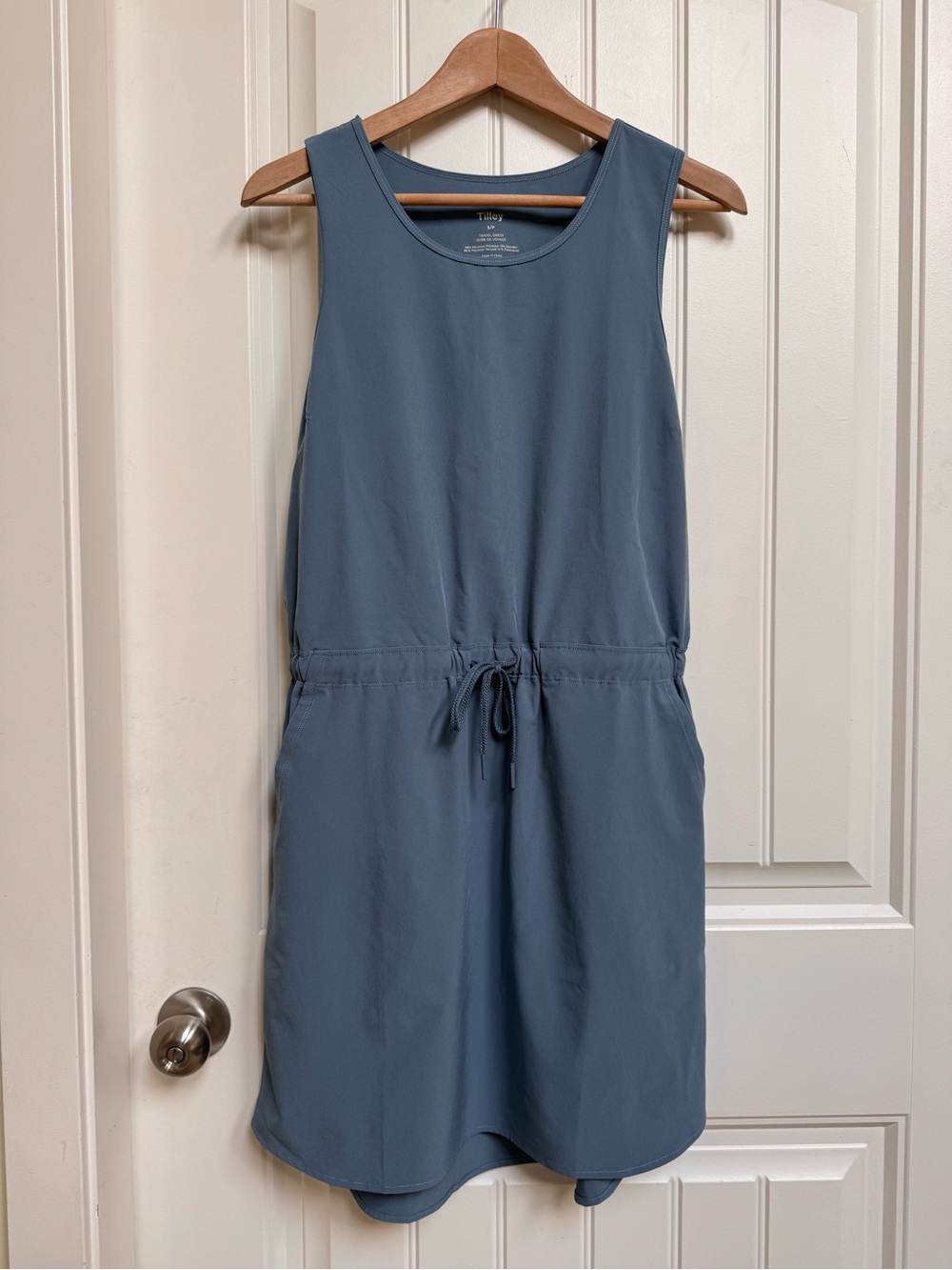 Tilley Blue Sleeveless Travel Dressa. Size S